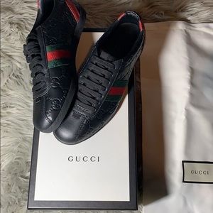 New Black Gucci sneakers